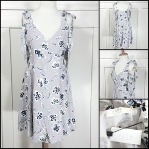 ASTR The Label Large Cold Shoulder Floral Dress